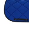 Equestro Sottosella da dressage in tessuto tecnico con logo - Sea/Nero
