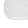 Equestro Sottosella da dressage in tessuto tecnico con logo - Bianco
