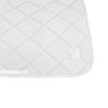 Equestro Sottosella da dressage in tessuto tecnico con logo - Bianco