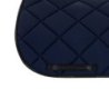 Equestro Sottosella da dressage in tessuto tecnico con logo - Blu navy/Nero