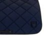 Equestro Sottosella da dressage in tessuto tecnico con logo - Blu navy/Nero