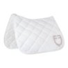 Equestro Sottosella dressage con logo strass ETH09054 - Bianco