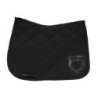 Equestro Sottosella dressage con logo strass ETH09056 - Nero