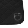Equestro Sottosella dressage con logo strass ETH09056 - Nero