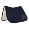 Equestro Sottosella dressage con logo strass ETH09056 - Blu navy