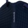 Equestro Sottosella dressage sagomato in cotone - Blu navy