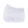 Equestro Sottosella dressage sagomato in cotone - Bianco