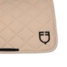 Equestro Sottosella dressage con stampa monogram - Oxford Tan/Nero
