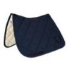 Equestro Sottosella dressage con stampa monogram - Blu navy/Nero