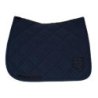 Equestro Sottosella dressage con stampa monogram - Blu navy/Nero