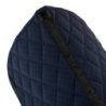 Equestro Sottosella dressage con stampa monogram - Blu navy/Nero