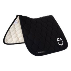 Equestro Sottosella dressage con trapuntatura a cipolla - Nero