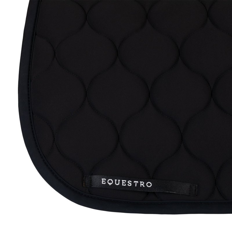 Equestro Sottosella dressage con trapuntatura a cipolla - Nero