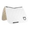 Equestro Sottosella dressage con trapuntatura a cipolla - Bianco