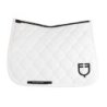 Equestro Sottosella dressage con trapuntatura a cipolla - Bianco