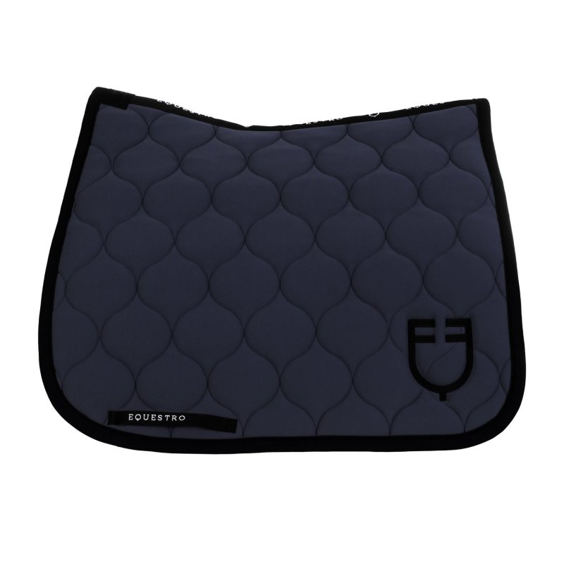 Equestro Sottosella dressage con trapuntatura a cipolla - Blu navy