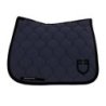 Equestro Sottosella dressage con trapuntatura a cipolla - Blu navy