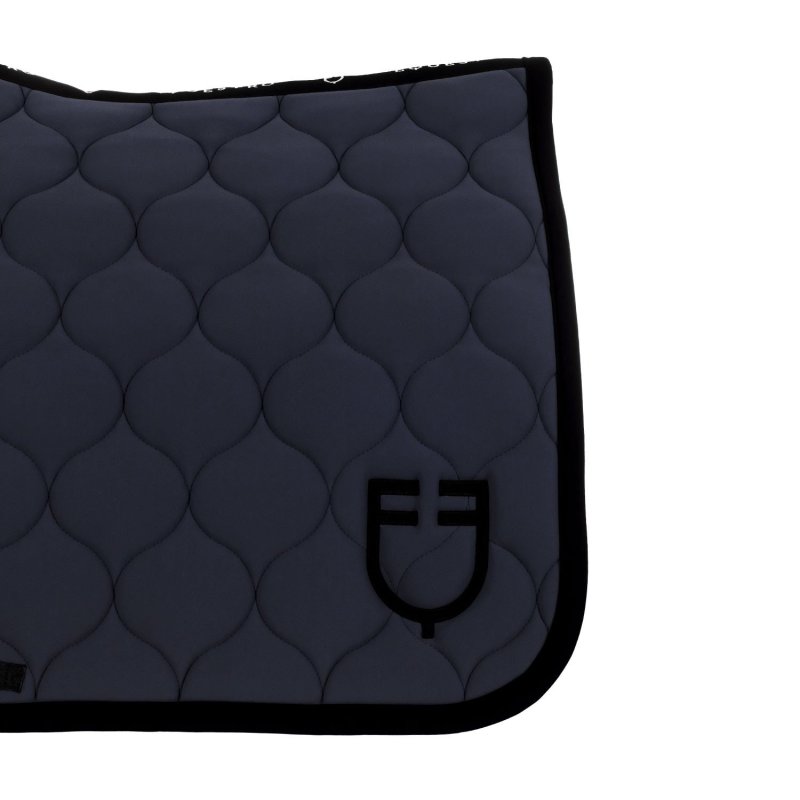 Equestro Sottosella dressage con trapuntatura a cipolla - Blu navy