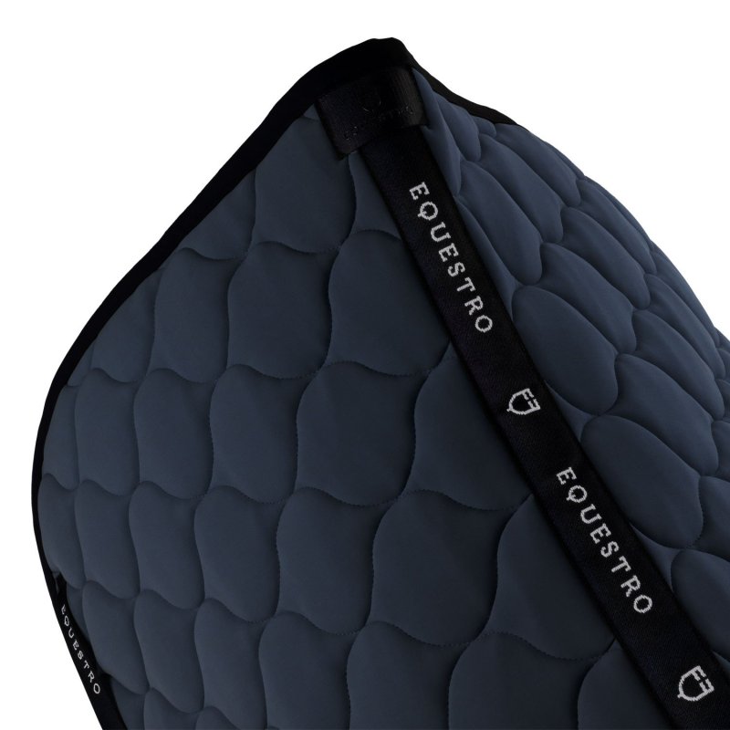 Equestro Sottosella dressage con trapuntatura a cipolla - Blu navy