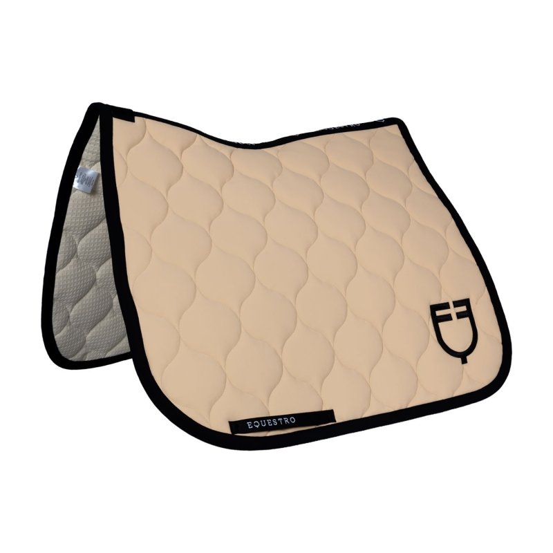 Equestro Sottosella dressage con trapuntatura a cipolla - Oxford Tan