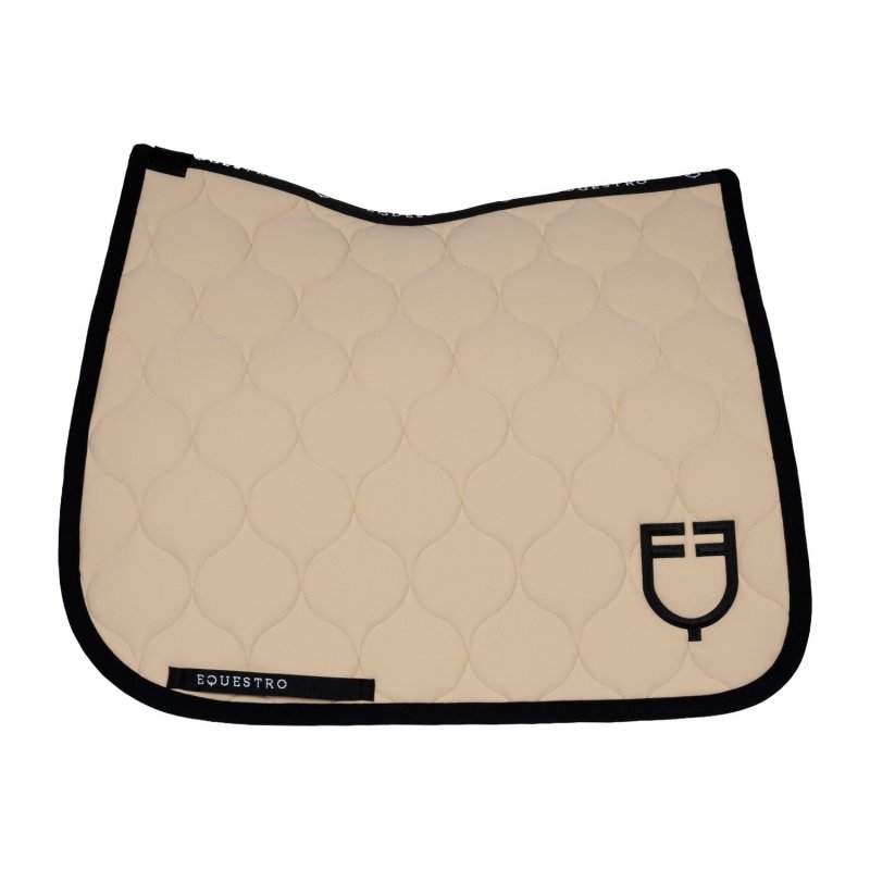 Equestro Sottosella dressage con trapuntatura a cipolla - Oxford Tan