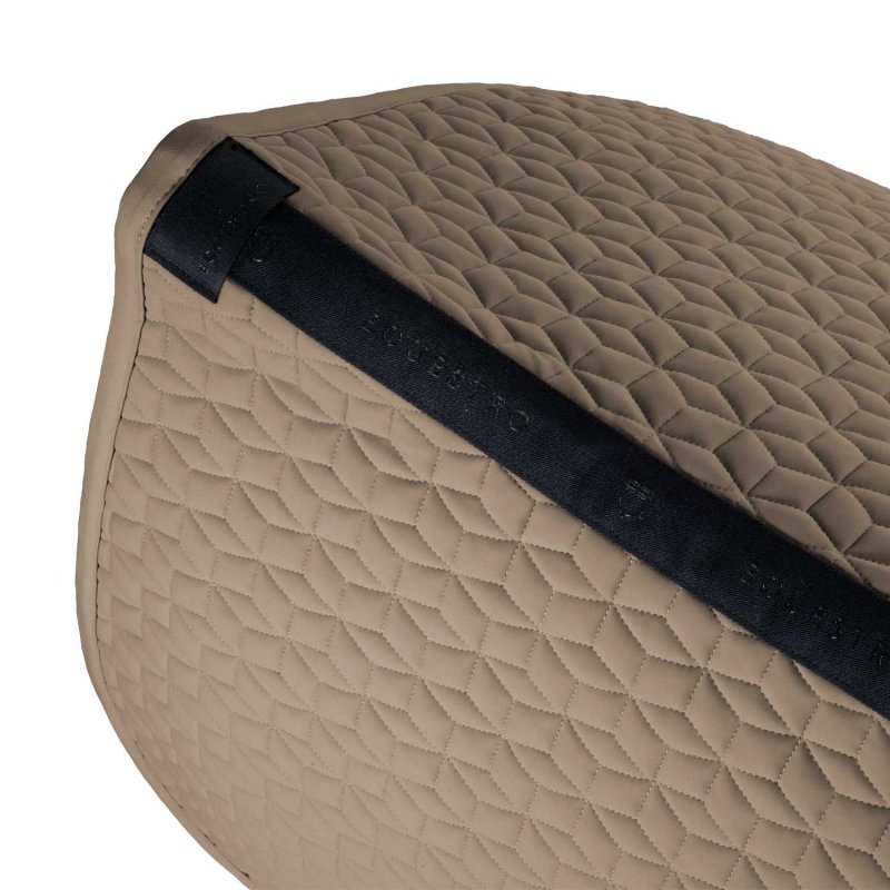 Equestro Sottosella dressage con trapuntatura a cubi - Noce