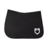 Equestro Sottosella dressage con trapuntatura a cubi - Nero