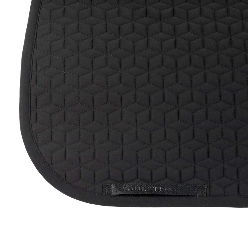 Equestro Sottosella dressage con trapuntatura a cubi - Nero