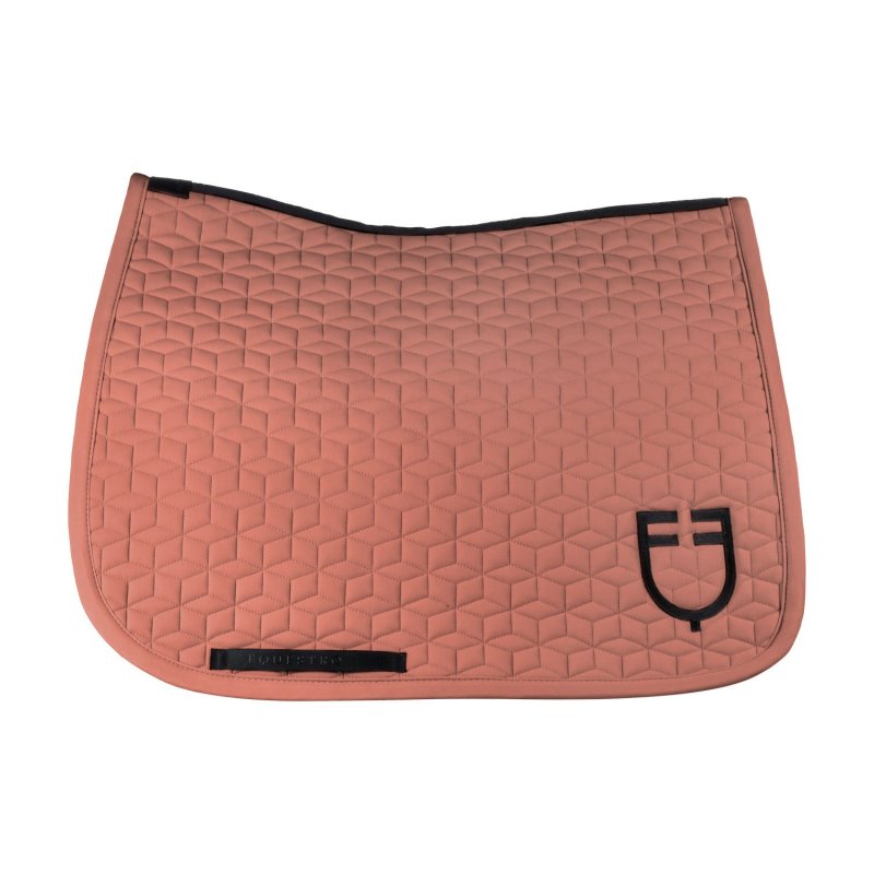 Equestro Sottosella dressage con trapuntatura a cubi - Redwood