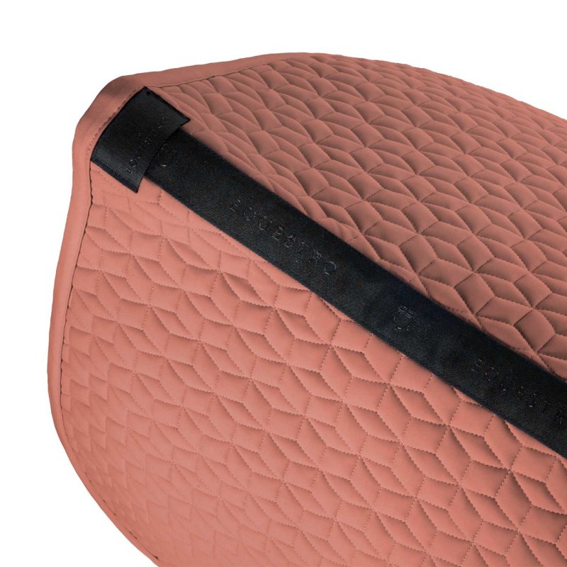 Equestro Sottosella dressage con trapuntatura a cubi - Redwood