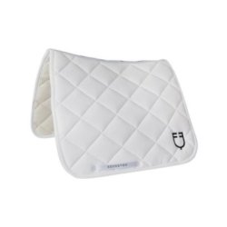 Equestro Sottosella dressage con trapuntatura a rombi - Bianco
