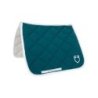Equestro Sottosella dressage con trapuntatura a rombi - Petrolio