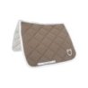 Equestro Sottosella dressage con trapuntatura a rombi - Noce