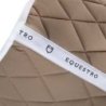 Equestro Sottosella dressage con trapuntatura a rombi - Noce