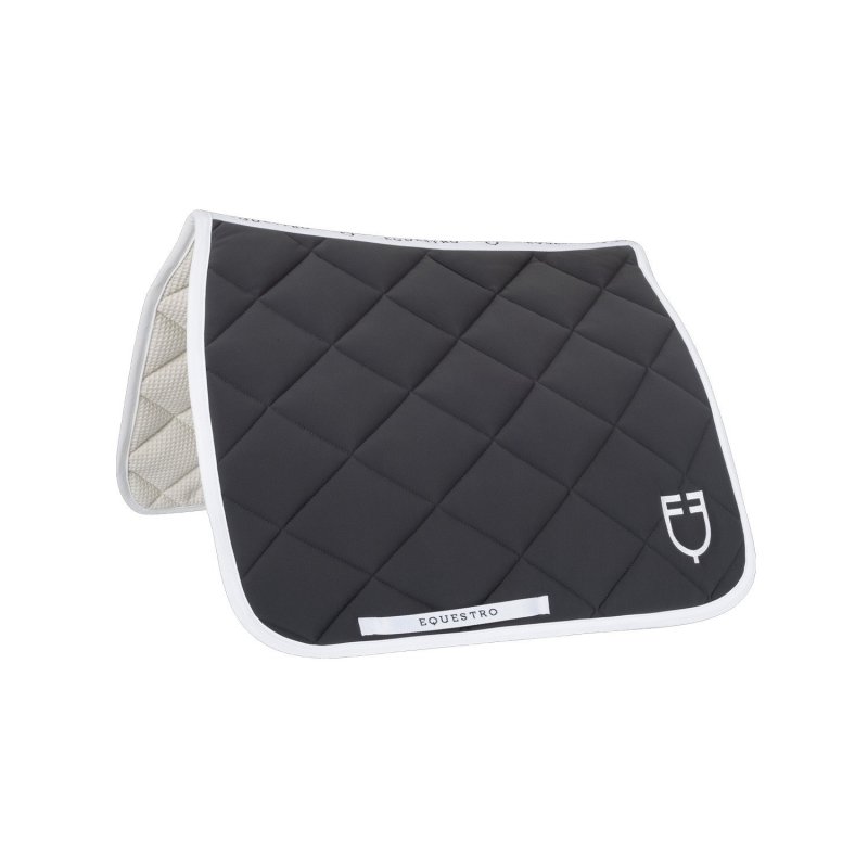 Equestro Sottosella dressage con trapuntatura a rombi - Asphalt