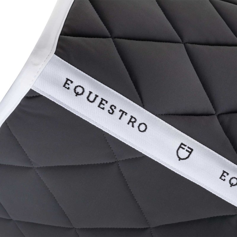 Equestro Sottosella dressage con trapuntatura a rombi - Asphalt