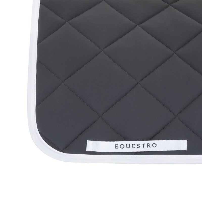 Equestro Sottosella dressage con trapuntatura a rombi - Asphalt