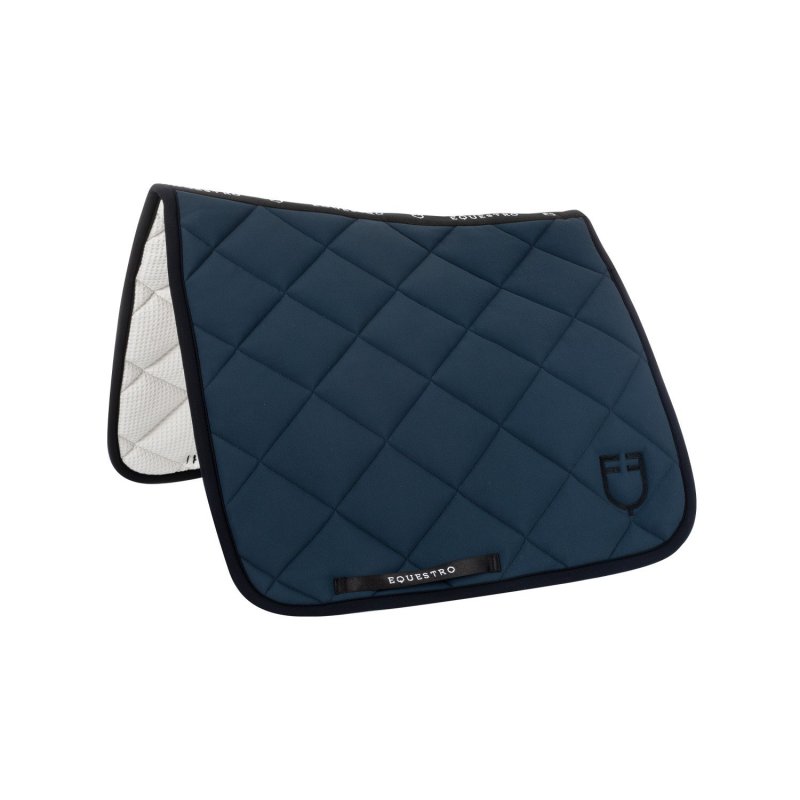 Equestro Sottosella dressage in tessuto tecnico - Blu navy