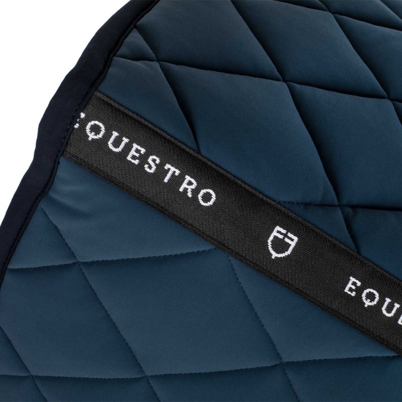 Equestro Sottosella dressage in tessuto tecnico - Blu navy