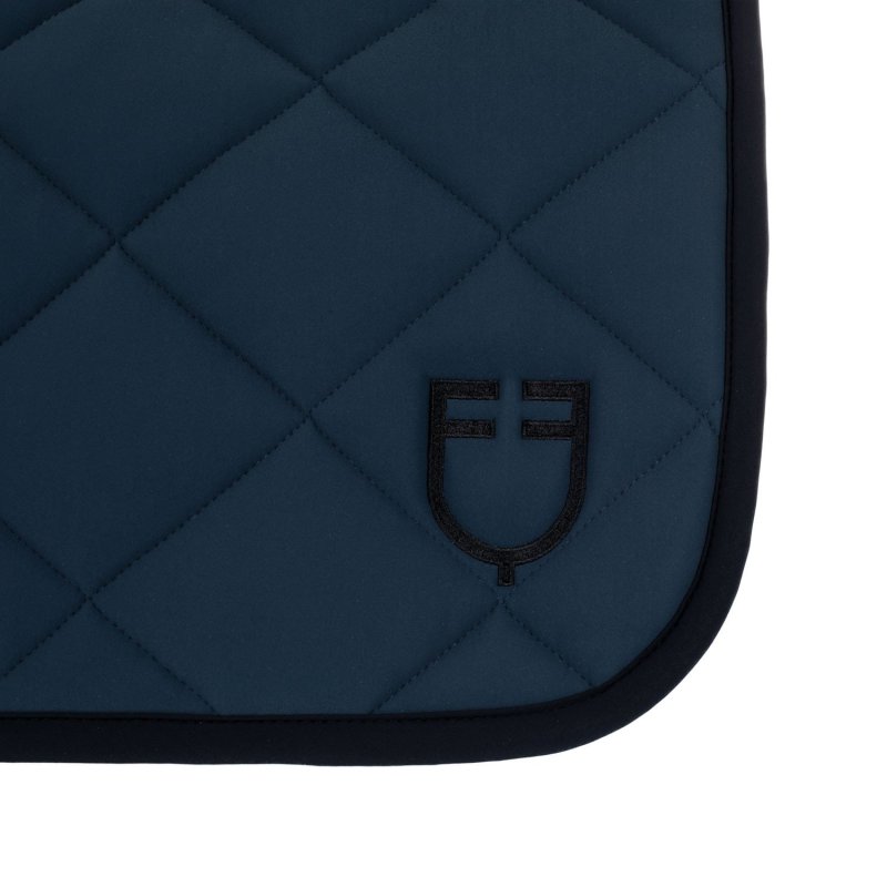 Equestro Sottosella dressage in tessuto tecnico - Blu navy