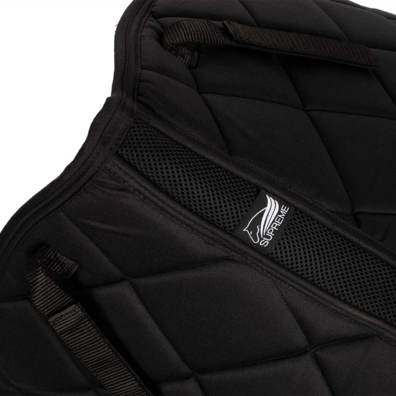 Supreme Sottosella dressage trapuntato - Nero