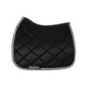 Supreme Sottosella dressage trapuntato - Nero/Grigio chiaro