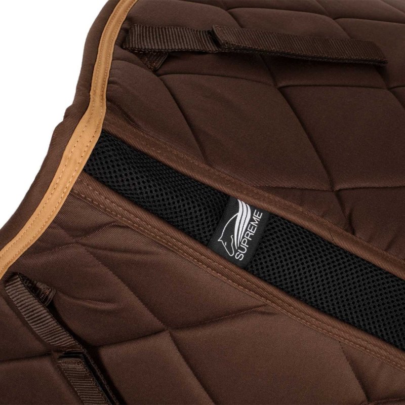 Supreme Sottosella dressage trapuntato - Marrone/Beige