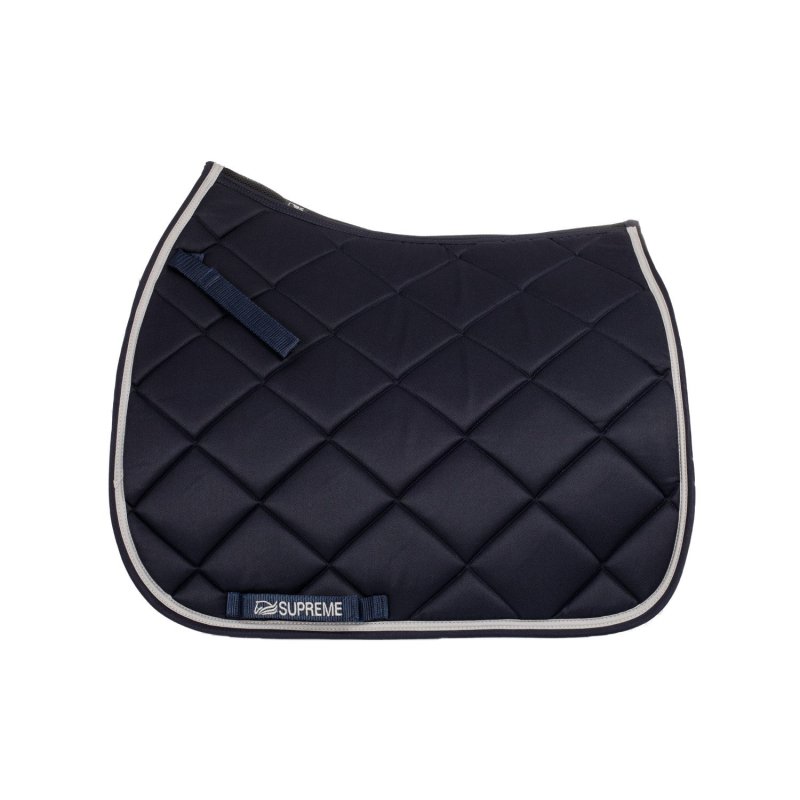 Supreme Sottosella dressage trapuntato - Blu navy/Grigio chiaro