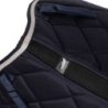 Supreme Sottosella dressage trapuntato - Blu navy/Grigio chiaro