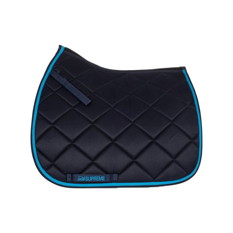 Supreme Sottosella dressage trapuntato - Blu navy/Blu royal