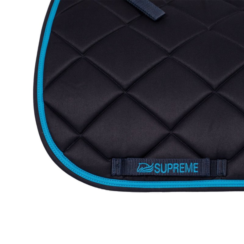 Supreme Sottosella dressage trapuntato - Blu navy/Blu royal