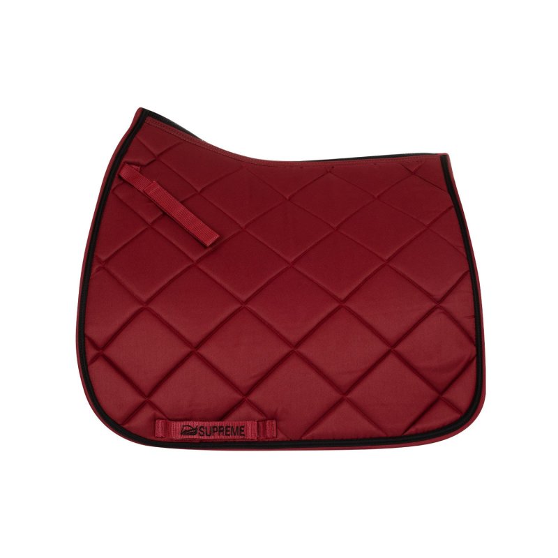 Supreme Sottosella dressage trapuntato - Bordeaux/Nero