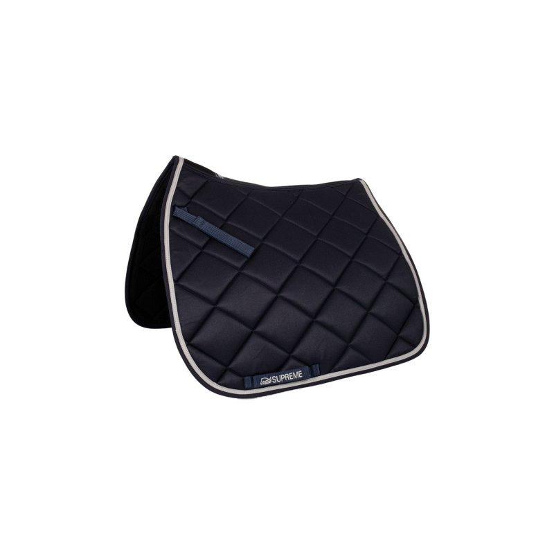 Supreme Sottosella dressage pony trapuntato - Blu navy/Grigio chiaro