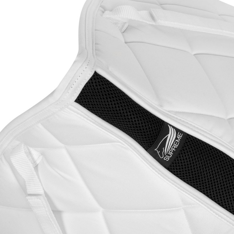 Supreme Sottosella dressage pony trapuntato - Bianco